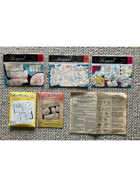 Vintage Vogart Transfer Pattern #110 224 666, Embroidery & Cross Stitch Patterns